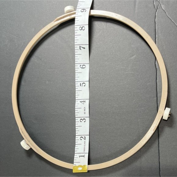 Microwave Glass Turntable Dish 13.5 inches Round with Plastic Turner C198 - Picture 8 of 12